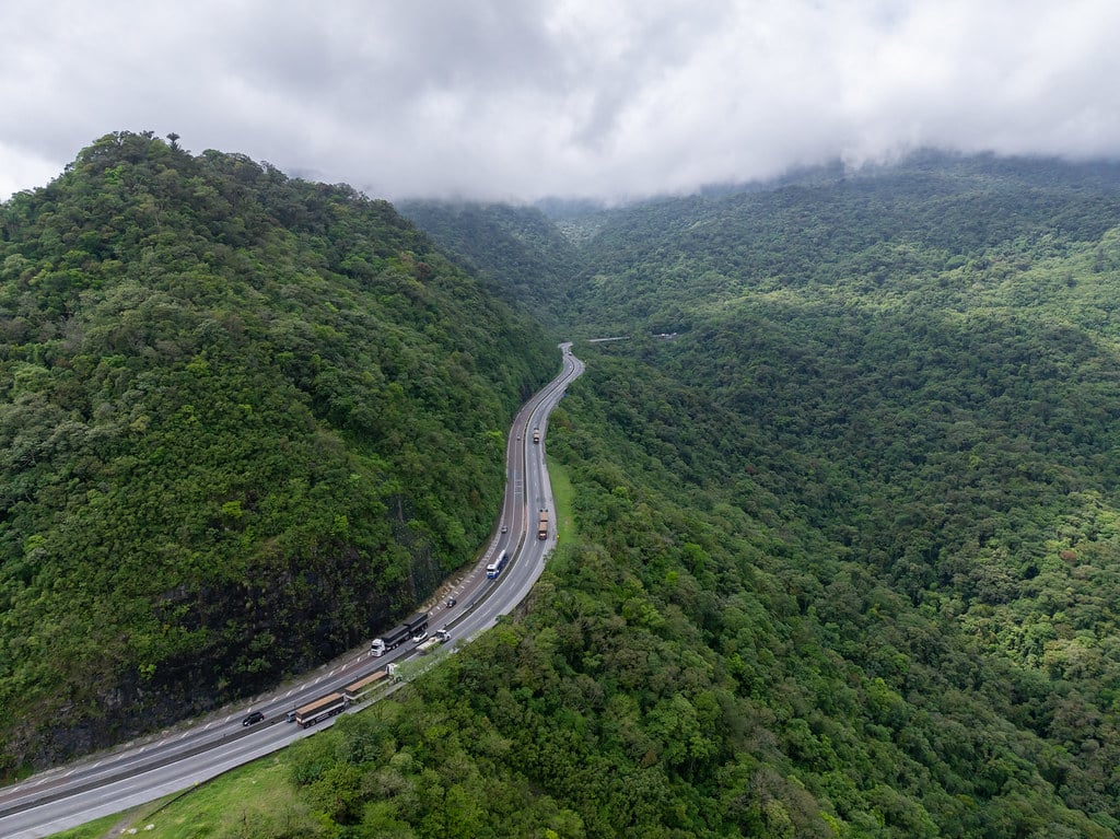 BR-277 serra do mar