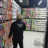 Capinhas de celular apreendidas
