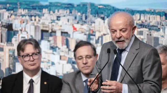 O presidente Lula