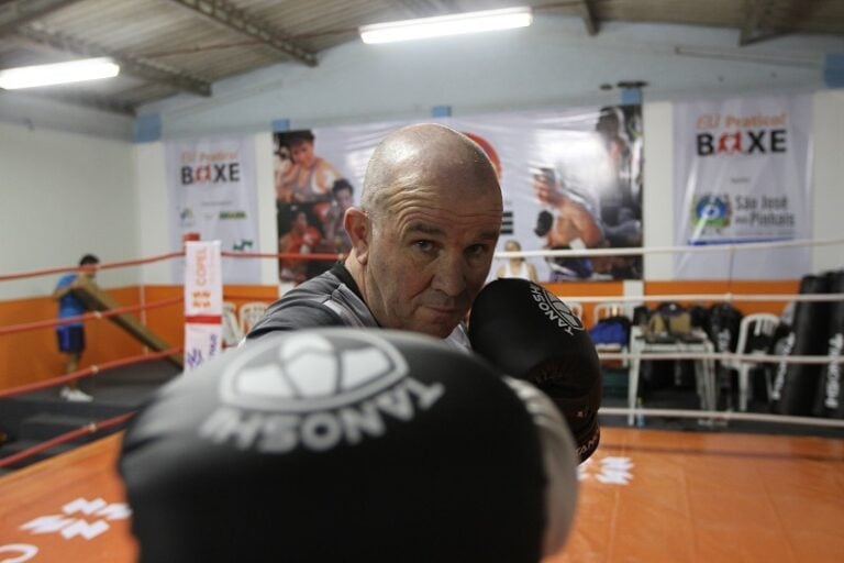 Macaris do Livramento no Centro de Excelência de Boxe