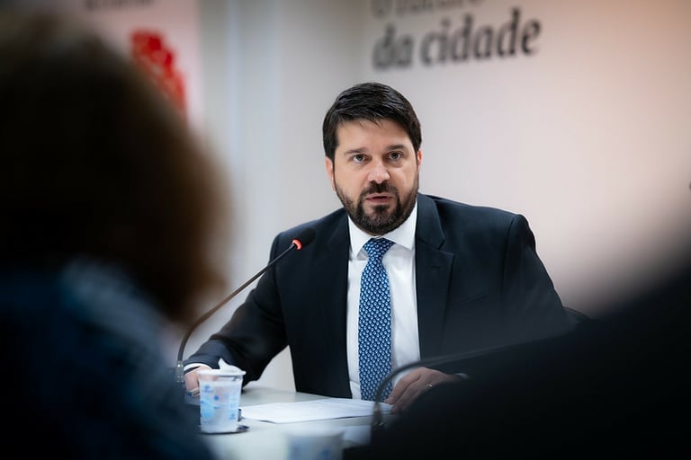 Maurício Stergemann comissão processante professora Angela foto Rorigo Fonseca CMC