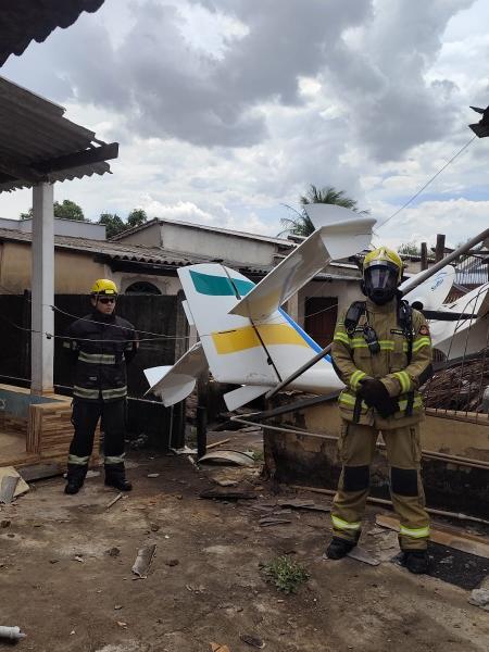 aviao cai em goiania