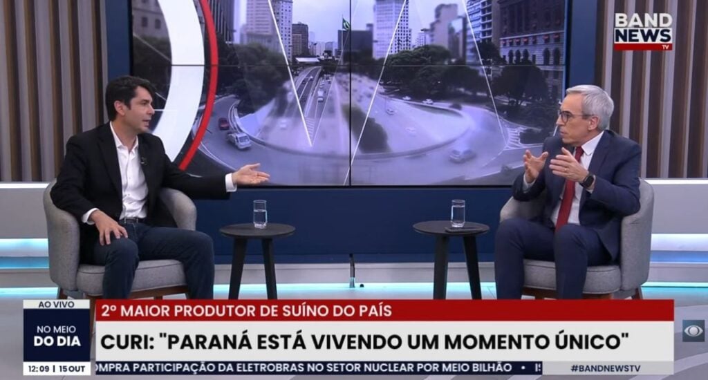 curi na bandnews são paulo entrevista TV