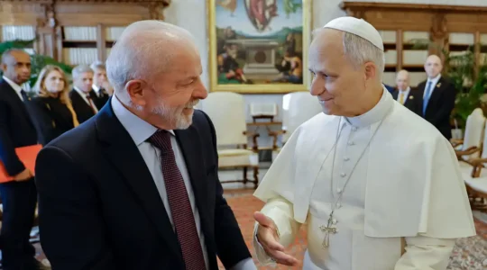 lula e o papa leao