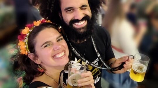 Carol e Guilherme, do Tour de Boteco (foto arquivo pessoal)