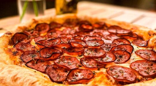 Pizza de calabresa (foto Ag. Vulgata/arquivo Pantucci)
