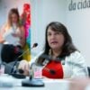 professora Angela na comissão processante redução de danos foto carlos costa