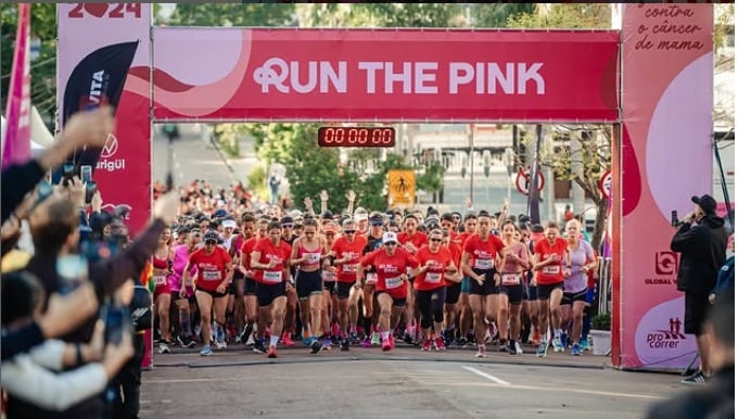 run the pink corrida