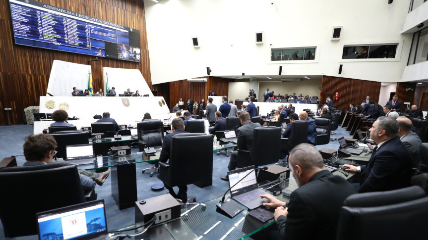 assembleia aprova auxílio emergencial rio bonito do iguaçu foto orlando kissner