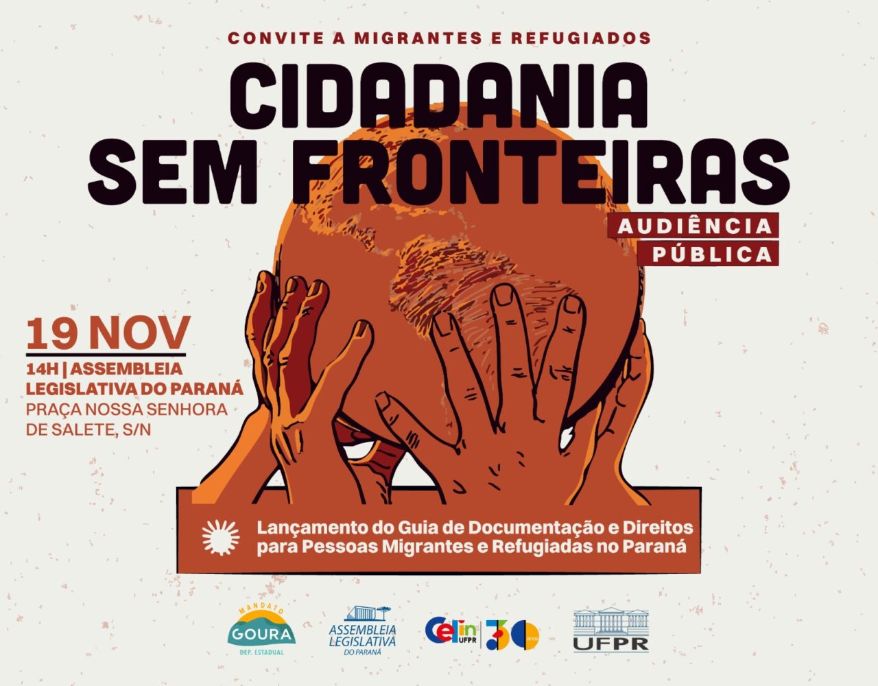 guia de direitos para migrantes e refugiados e audiência